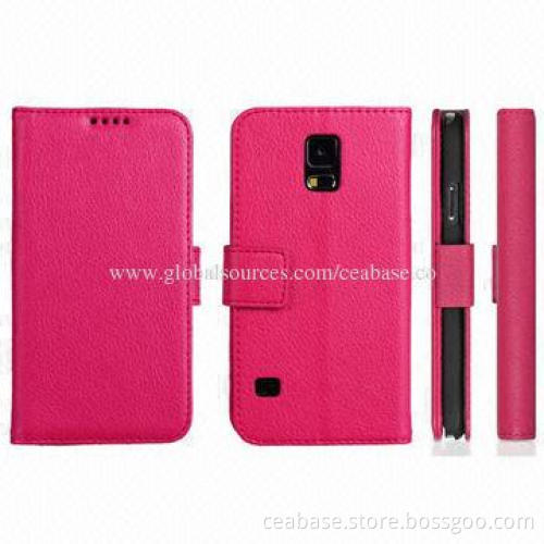 2014 New Leather Case for Galaxy S5